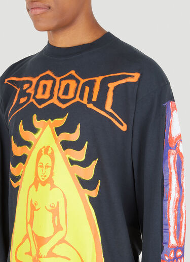 Come Tees Boom Long Sleeve T-Shirt Black com0350004