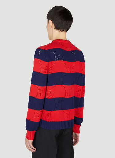 Gucci Striped Sweater Red guc0152046