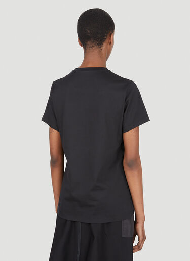 Moncler Logo Print T-Shirt Black mon0246063