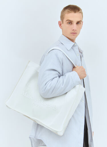 Maison Margiela Cabas Large Tote Bag White mla0158016