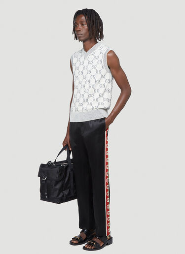 Gucci Contrast-Stripe Pants Black guc0141096