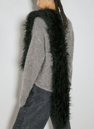 Our Legacy Floss Scarf Black our0254004