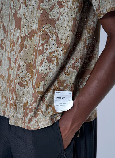 LN-CC® - Satisfy: Space-O T-Shirt Camo - Brown Satisfy Space-O T-Shirt Camo Brown sat0164010