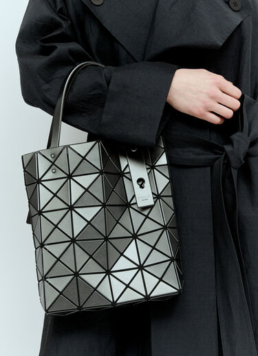 Bao Bao Issey Miyake Lucent Boxy Tote Bag Grey bao0256003