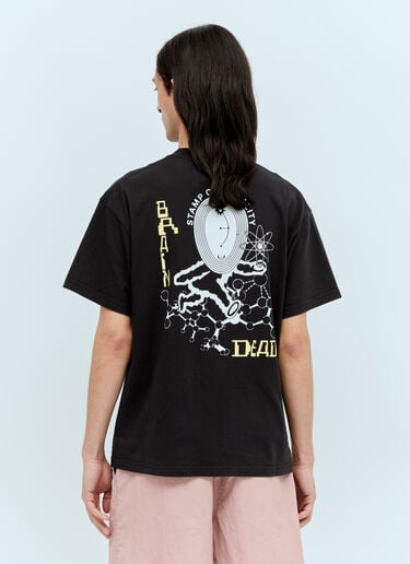 Brain Dead ヒドゥンテック Tシャツ  ブラック bra0156013