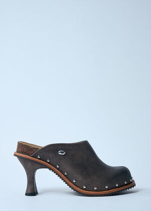 Martine Rose x Clarks D-Woodstock MI Clog Heels Beige mrc0260001