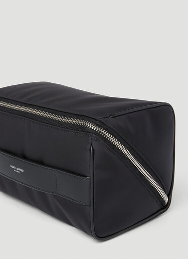 Saint Laurent Logo Wash Bag Black sla0151087