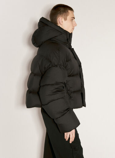 Entire Studios MML Hooded Puffer Jacket Black ent0155001