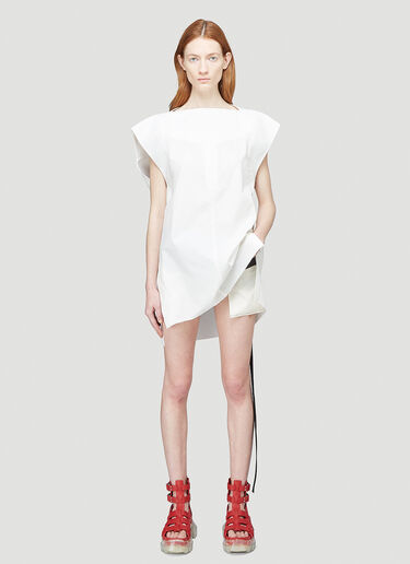 Rick Owens Kuntrol Tunic White ric0244004