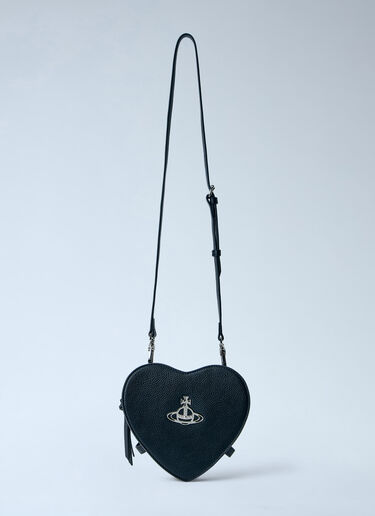 Louise Heart Shoulder Bag Vivienne Westwood Louise Heart Shoulder Bag Black vvw0263053
