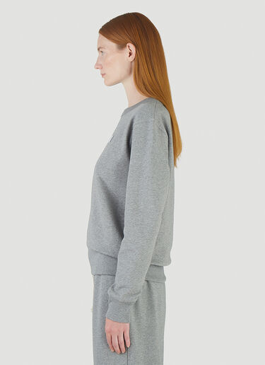 Acne Studios Face Sweatshirt Grey acn0245003