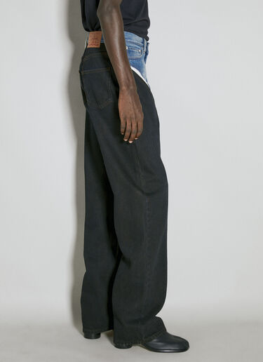 Y/PROJECT Cut Out Denim Jeans Black ypr0153013
