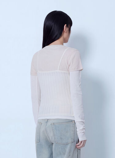 LN-CC® - Acne Studios: Ersilia Top - Beige Acne Studios Ersilia Top Beige acn0265072
