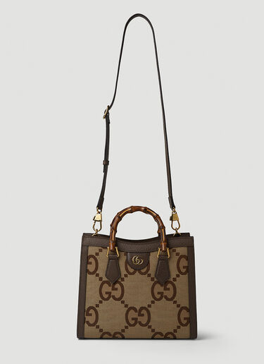 Gucci Diana Jumbo GG Tote Bag Brown guc0251240