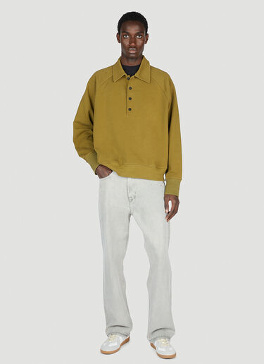 Diomene Polo Sweatshirt Khaki dio0153012