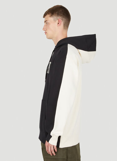 Valentino Embroidered Logo Hooded Sweatshirt Black val0149018