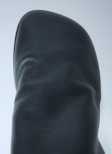 LN-CC® - Lemaire: Glove Mules - Black Lemaire Glove Mules Black lem0266020