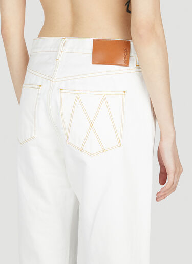 Moncler Classic Jeans White mon0252017