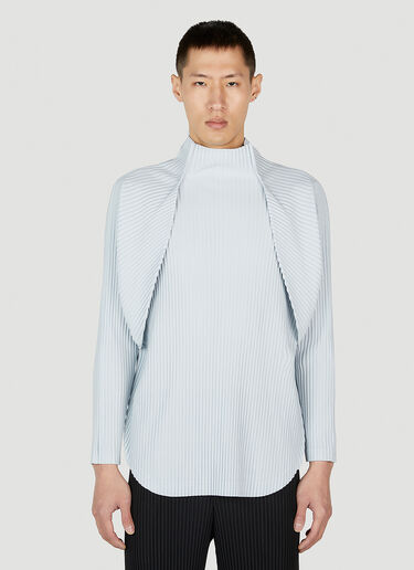 Homme Plissé Issey Miyake 长袖上衣 浅蓝色 hmp0152009