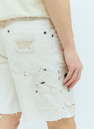 Gallery Dept. Flea Carpenter Shorts White gdp0153039