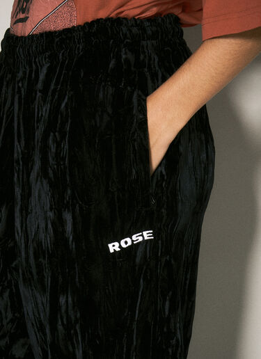 Martine Rose Wide-Leg Track Pants Black mtr0358003
