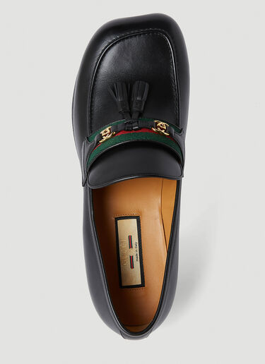 Gucci タッセルローファー ブラック guc0152309