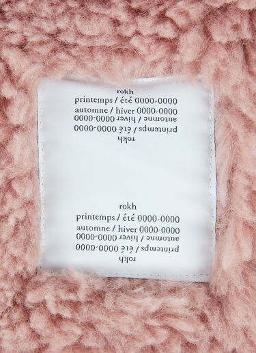 Rokh 人造毛皮围巾 粉色 rok0249011
