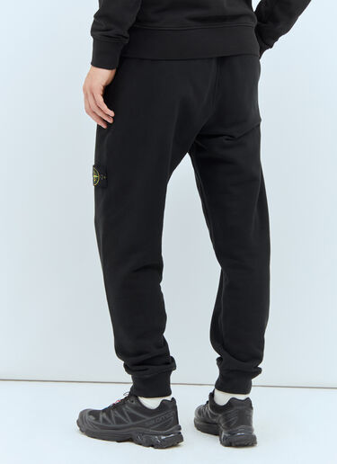 Logo Patch Track Pants Stone Island Logo Patch Track Pants Black sto0158051