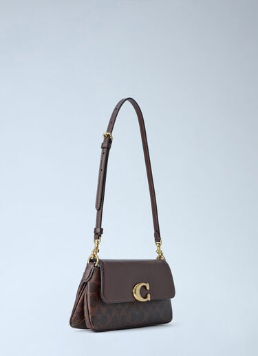 Coach Jet Shoulder Bag In Signature Canvas Brown coa0264041