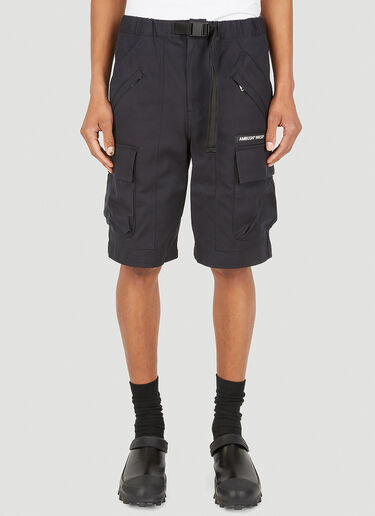 Ambush Belted Cargo Shorts Black amb0148016