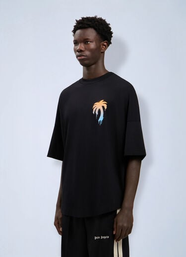 Palm Angels I Love Pa Over T-Shirt Black pma0164101
