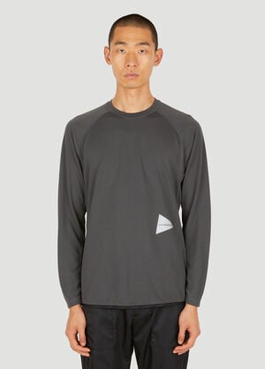 And Wander Power Dry T-Shirt Grey anw0148009