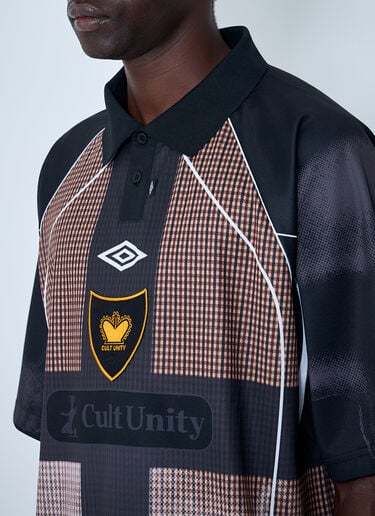 Cult Unity Check Polo Shirt Umbro Cult Unity Check Polo Shirt Beige umb0162012