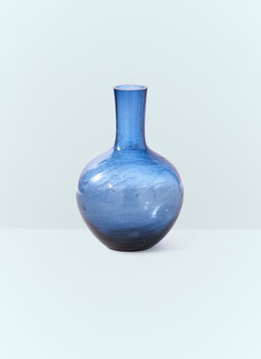 POLSPOTTEN Large Ball Body Vase Blue wps0691437