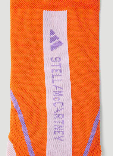 ロゴ入りロングソックス adidas by Stella McCartney ロゴ入りロングソックス オレンジ asm0254040