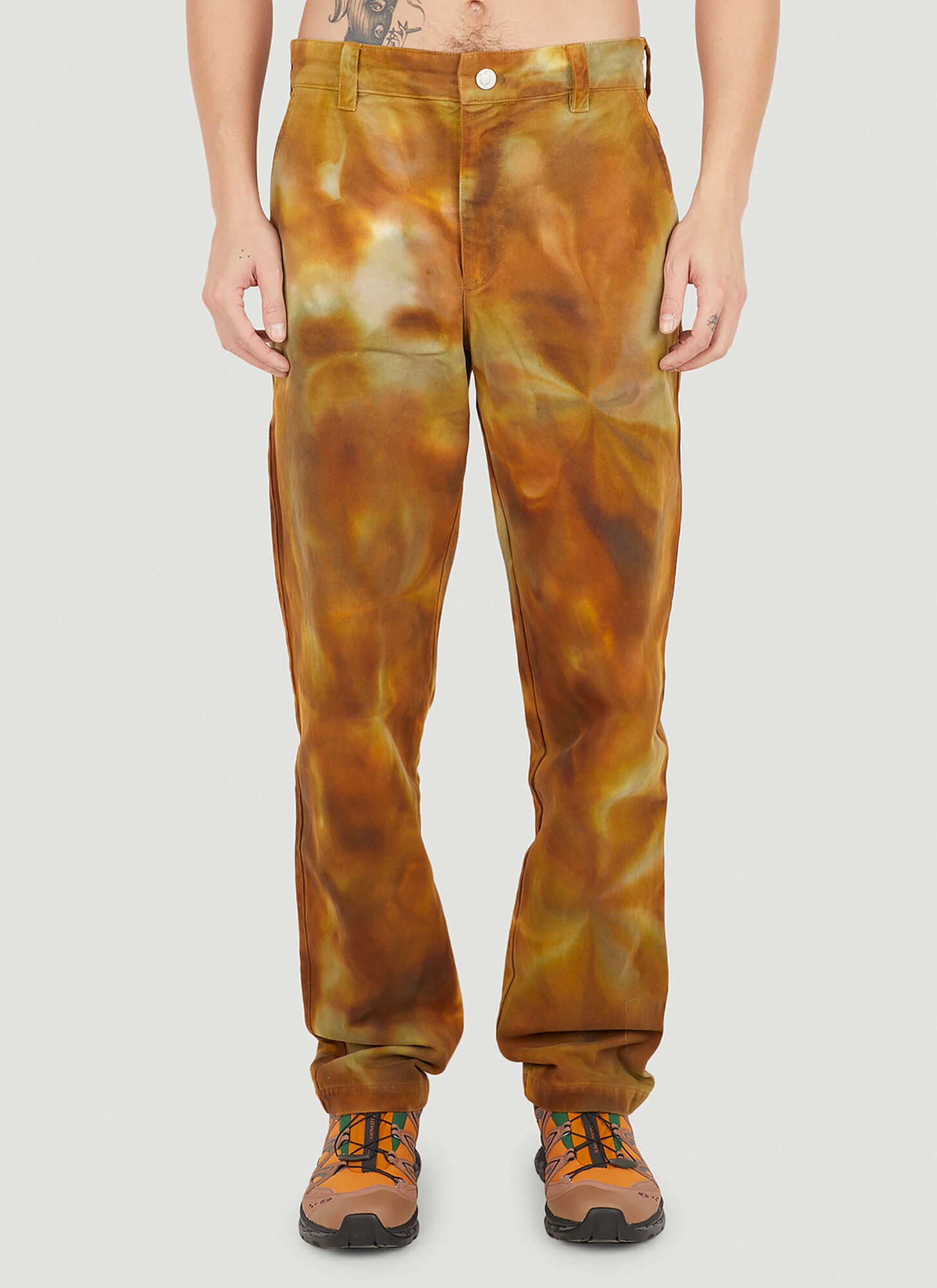 Affxwrks Stash Trousers In Brown