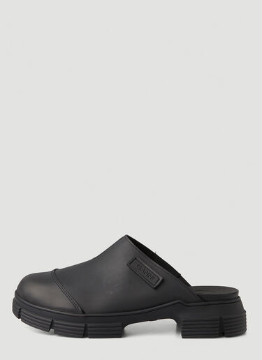 GANNI City Mules Black gan0248048