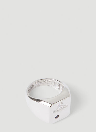 Vivienne Westwood Carlo Signet Ring Silver vvw0148005