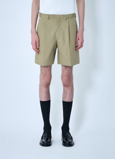 Prada Button Patch Pocket Trousers  Black pra0164018