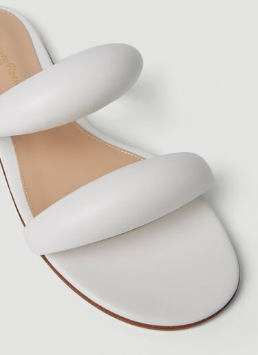 Padded Strap Flat Sandals Gianvito Rossi Padded Strap Flat Sandals White gia0251012