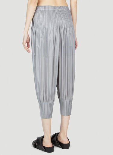 Pleats Please Issey Miyake Pleated Pants Grey plp0253012