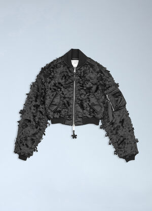 Cecilie Bahnsen x Alpha Industries MA-1 Bomber Jacket Black cai0264001