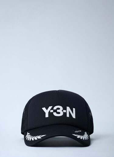 Logo Motif Baseball Cap Y-3 X NBHD Logo Motif Baseball Cap Black ynb0162009