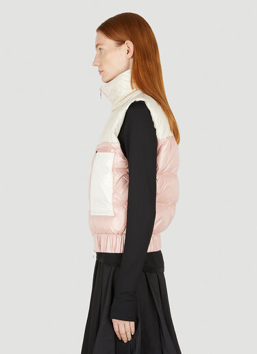 Moncler Criel Down Vest Jacket Pink mon0247053