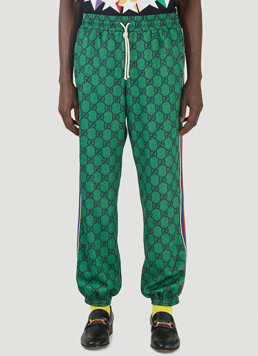 Gucci GG Track Pants Green guc0145040