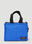Eastpak x Telfar Shopper Convertible Small Tote Bag Blue est0351004