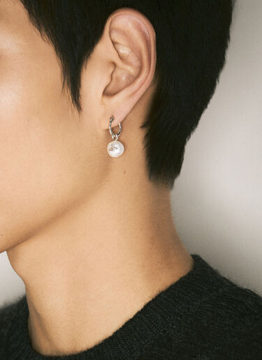 Vivienne Westwood Azul 单个圈形耳环 银色 vww0158014