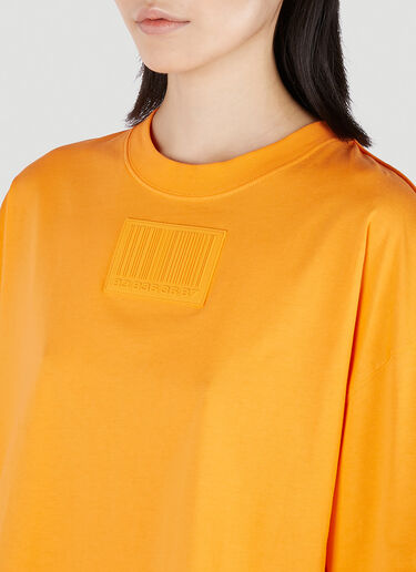 VTMNTS Rubber Patch T-Shirt Orange vtm0351009