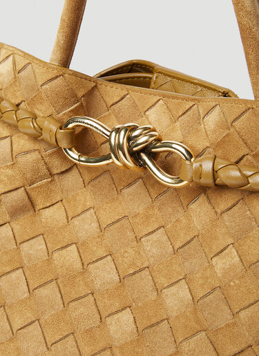 라지 안디아모 핸드백 Bottega Veneta 라지 안디아모 핸드백 브라운 bov0255097