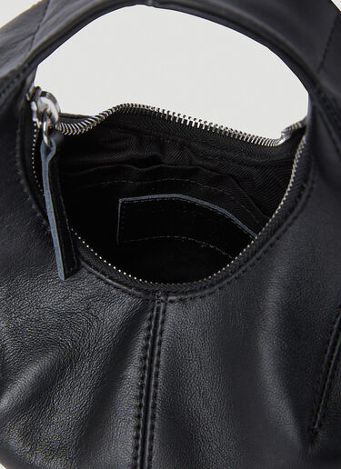 Kiko Kostadinov Small Buggle Hobo Handbag Black kko0252016